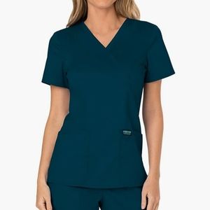 Cherokee Workwear Scrub Tops(Bundle of 3)